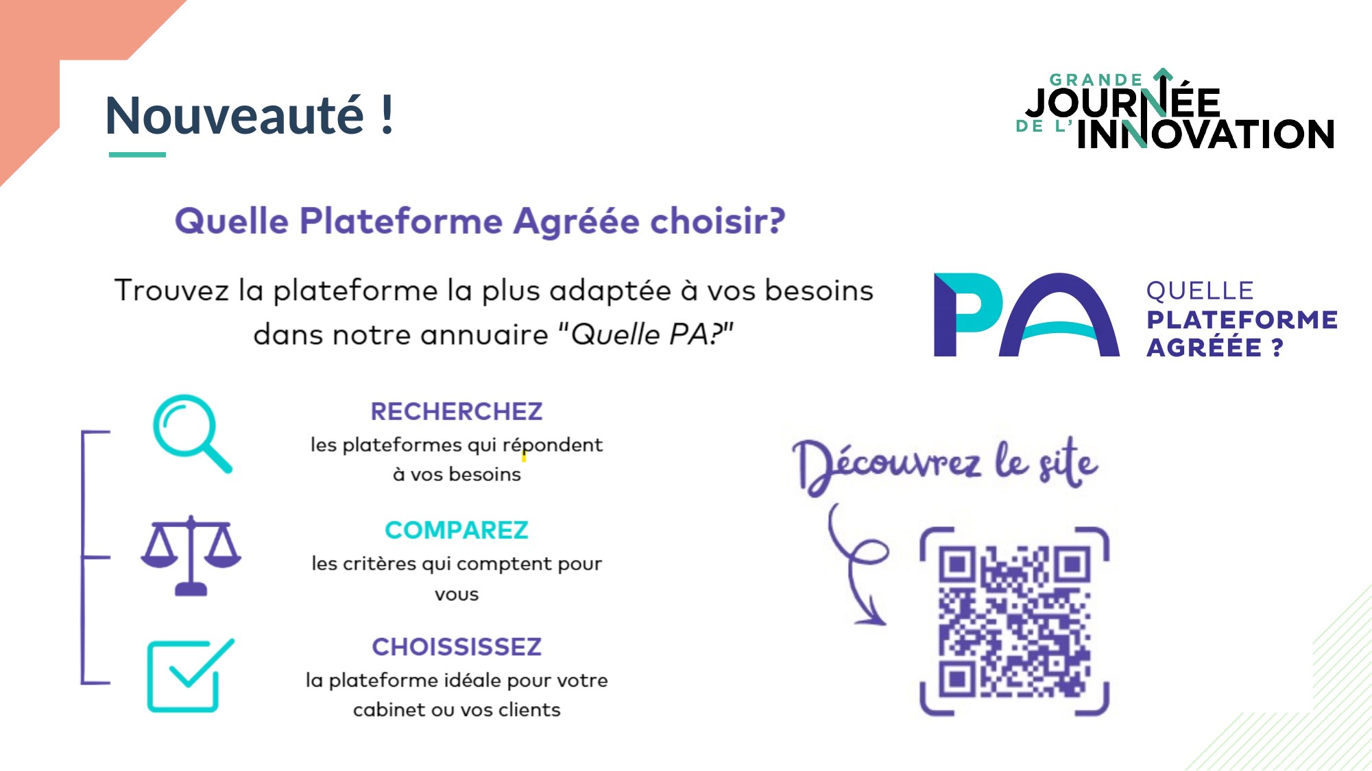 Quelle Plateforme Agréée choisir ? L'annuaire Quelle PA de l'Ordre